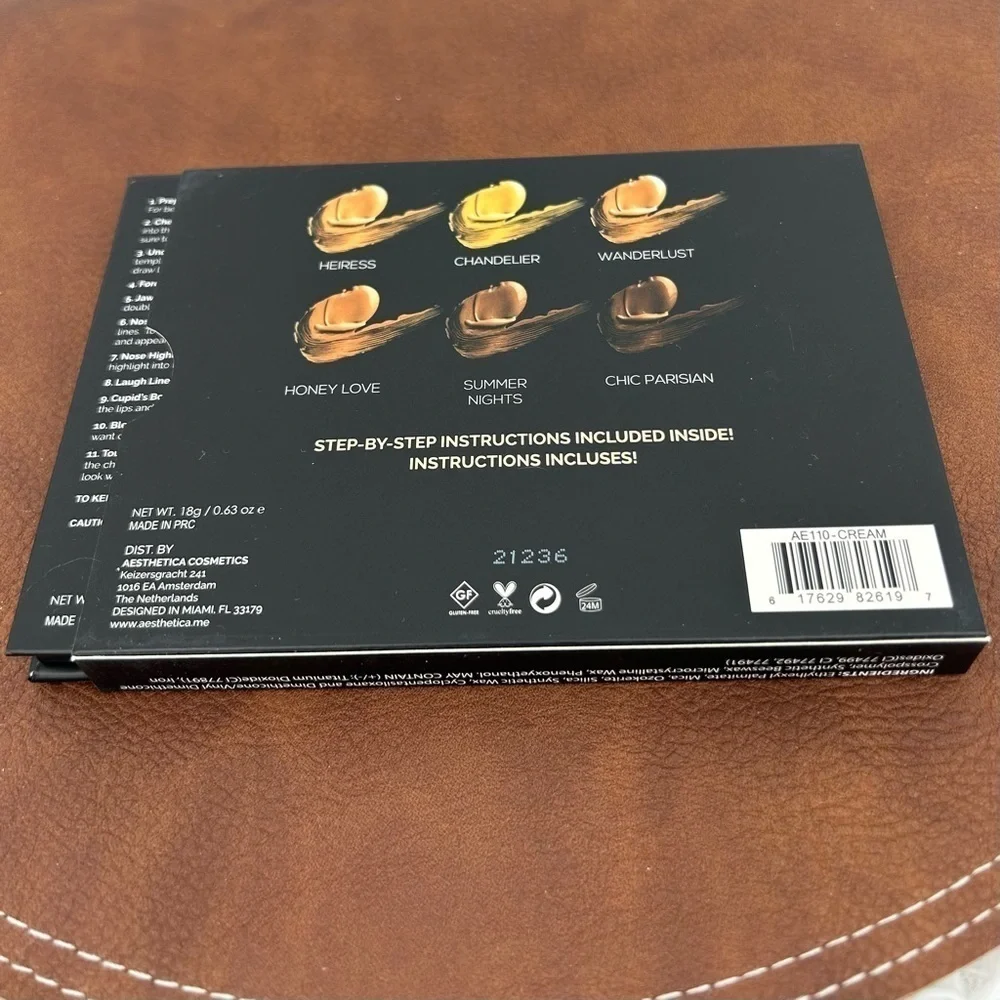 AESTHETICA Contour Creme Kit - Picture 4 of 7